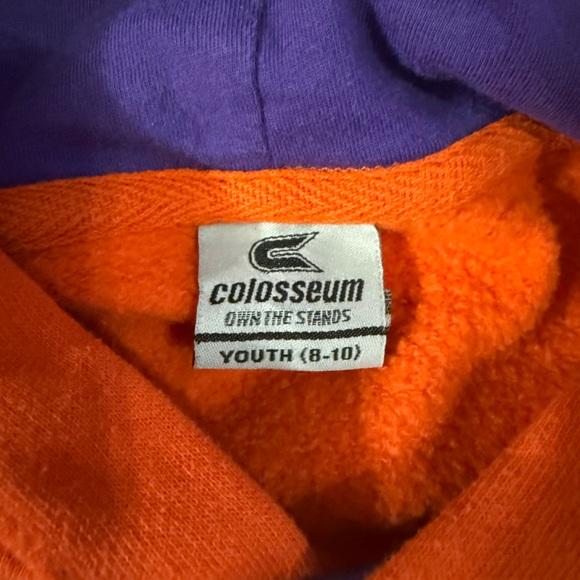 Colosseum Orange and Purple Hoodie - Picture 3 of 3
